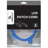 Gembird PP6U-0.5M/B Mrezni kabl, CAT6 UTP Patch cord 0.5m blue | Eponuda.com