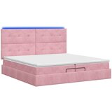  od pjene s madracem i LED-om Ružičasta 200 x 200 cm | shoptok.hr