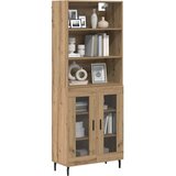  Highboard Umjetnički hrast 69,5 x 34 x 180 cm | shoptok.hr