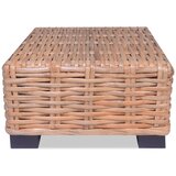 The Living Store Klubska mizica naravni ratan 45x45x30 cm - Klubska Mizica, (21574280) Cene