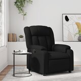 vidaXL Naslanjač črno umetno usnje | Shoptok.si