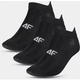 4f Men's Sports Socks Under the Ankle (3pack) - Black
