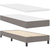  Krevet s kutijom s madracem taupe 80x200 cm tkanina | shoptok.hr