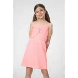 4f Otroška obleka F026 roza barva