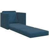 Krevet na razvlačenje Plava 74 x 77 x 81 cm Baršun | Eponuda.ba
