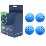 INF Paket 4 žogic s 40 luknjami za trening na prostem Blue, (21286800) | Shoptok.si