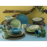 Creatable Set Globokih Krožnikov Green, 6-Delni | Shoptok.si