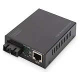 Gigabit PoE media converter, RJ45 /SC, MM, PSE