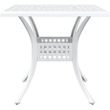  Set vrtnih stolova 3 pcs Bijelo Liveni aluminij | shoptok.hr