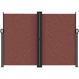 Uvlačiva bočna tenda smeđa 180 x 600 cm | shoptok.hr