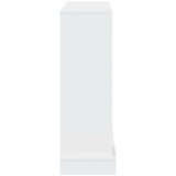 vidaXL Okvir za kamin bela 100x30x87,5 cm inženirski les | Shoptok.si