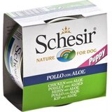 Schesir hrana za pse puppy piletina i aloa žele konzerva 150 Cene
