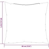  Razprševne blazine List 4 pcs Vzorec lista 60 x 60 cm Poliester, (5000202424) | Shoptok.si