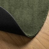  Tepih HUARTE kratkih vlakana mekani i perivi zeleni Ø 80 cm | Eponuda.ba