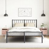  Noćni ormarići 2 kom ružičasti 35x39x43,5 cm čelični | shoptok.hr