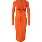 Gina Tricot Obleka 'Helin' temno oranžna | Shoptok.si