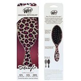 Wet Brush Original Detangler Safari krtača za lase za lepe lase in kožo Pink Leopard 1 kos | Shoptok.si