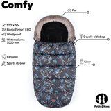 Petite&Mars footmuff Comfy 4 u 1 zimska vreća za kolica, Elegant Caramel/Beige | shoptok.hr