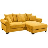 MID.YOU KOTNA SEDEŽNA GARNITURA, rebrasti žamet rumena | Shoptok.si