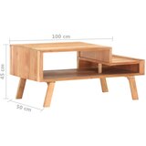  Stolić za kavu 100 x 50 x 45 cm od masivnog drva bagrema | shoptok.hr