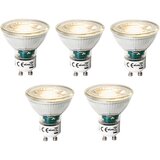 LUEDD Komplet 5 GU10 3-staps dimbaar LED lamp 7W 700 lm 2700K | Shoptok.si