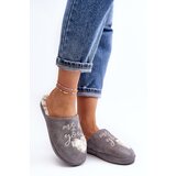 Kesi Women's Shiny Slippers Grey Geraja | shoptok.hr