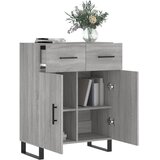  Komoda boja hrasta sonome 69,5 x 34 x 90 cm konstruirano drvo | shoptok.hr