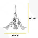 ONLI - Luster na lancu MARILENA 3xE14/6W/230V | Eponuda.com