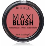 Rimmel London Maxi Blush rdečilo za lica 9 g odtenek 003 Wild Card za ženske