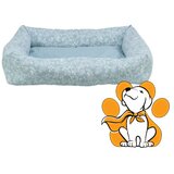 Trixie Bed Flora 90x75cm, Svetloplavi Krevet Za Veće Pse, Mekan i Udoban | ePonuda.com