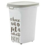 Moderna pet wisdom trendy story large 20l kutija za hranu siva Cene