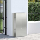  Sandučić za pakete Srebrno 44 x 22 x 82 cm Cinkani čelik | shoptok.hr