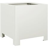  Vrtna sadilica bijela 30x30x30 cm čelična | Eponuda.com