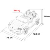  Licencirani auto na akumulator Porsche Taycan Turbo S - dvosjed - rozi | shoptok.hr
