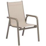 Vrtni ležalniki in počivalniki KETTLER BASIC PLUS aluminijasti zložljivi stol – taupe / beige Cene