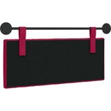  Držeće uzglavlje Zidne Vinska crvena 110 x 55 x 7 cm Baršun - boja crnog vina 100 cm bez LED | shoptok.hr