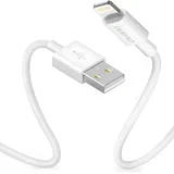 Napajalni kabel USB - A / Lightning 3A 1m - Bela