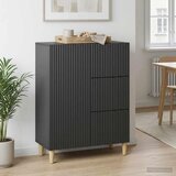  Kreveta s ladicama Crna 66 x 34,5 x 90 cm Konstruirano drvo | shoptok.hr