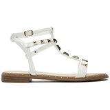 Patrizia Pepe Sandali PJ294.27 Bela | Shoptok.si