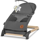 Lionelo ležalnik June Air, Grey Graphite | Shoptok.si