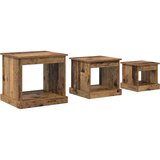  Kava Stol 3 pcs Staro drvo Konstruirano drvo | shoptok.hr