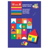 Savpo Kolaž papir B5, Samolepljivi, 10 boja Cene