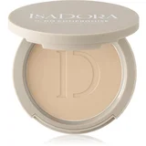 IsaDora The No Compromise Matte Longwear Powder kompaktni puder za mat videz odtenek 65 Neutral Beige 8 g
