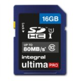Integral spominska kartica 16GB SDHC UltimaPro (INSDH16G10-80U1) | Shoptok.si