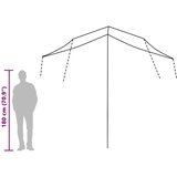 CERADA za kampiranje zelena 300 x 294 cm vodootporna | shoptok.hr