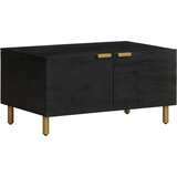  Stolić za kavu crni 80 x 50 x 40 cm od konstruiranog drva | shoptok.hr