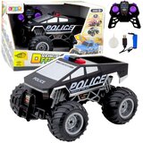  Auto na daljinsko upravljanje T-Model Police 1:16 - crni | Shoptok.si
