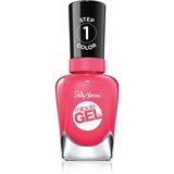Sally Hansen Miracle Gel™ gel lak za nohte brez uporabe UV/LED lučke odtenek 339 Electric Pop 14,7 ml Cene