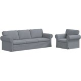 SOFA 2 pcs Svijetlo siva Metal | shoptok.hr