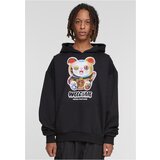 Mister Tee Men's Welcome Cat Ulrta Heavy Oversize Hoodie Black Cene
